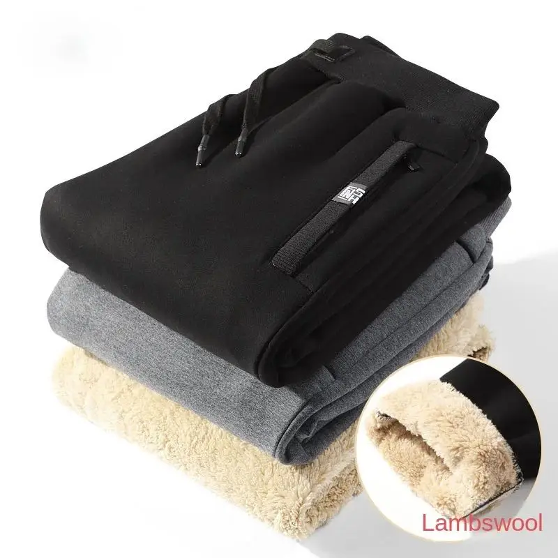 

Зимние теплые шерстяные хлопковые брюки-трансформеры на молнии, прямые, модель Eighteen, молодежные, повседневные, стильные брюки