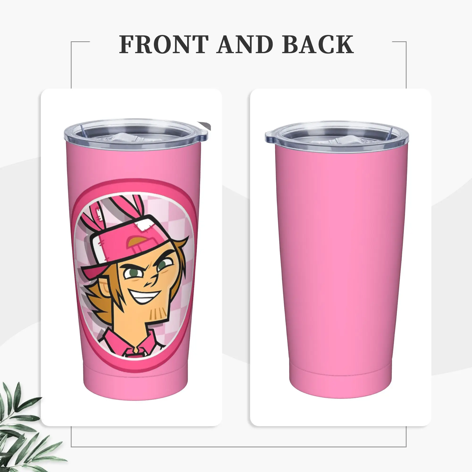 Totals Dramas Reboot Wonderland Wayne  Tumbler Vacuum Insulated  Thermal Cup Vacuum Flask Double Wall Mug Water Bottle, 20oz