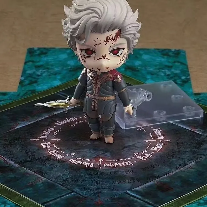 Figura Nendoroid 2819 Astarion, Versión Q, Elfo de Pelo Gris, Figura de Anime, Modelo con Articulaciones Móviles, Juguete Coleccionable, Adorno de Escritorio, Regalo