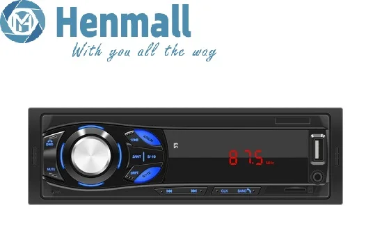 HENMALL Car multimedia player 1044  1 DIN  Car Stereo FM Radio Support USB charging/AUX input /TF card