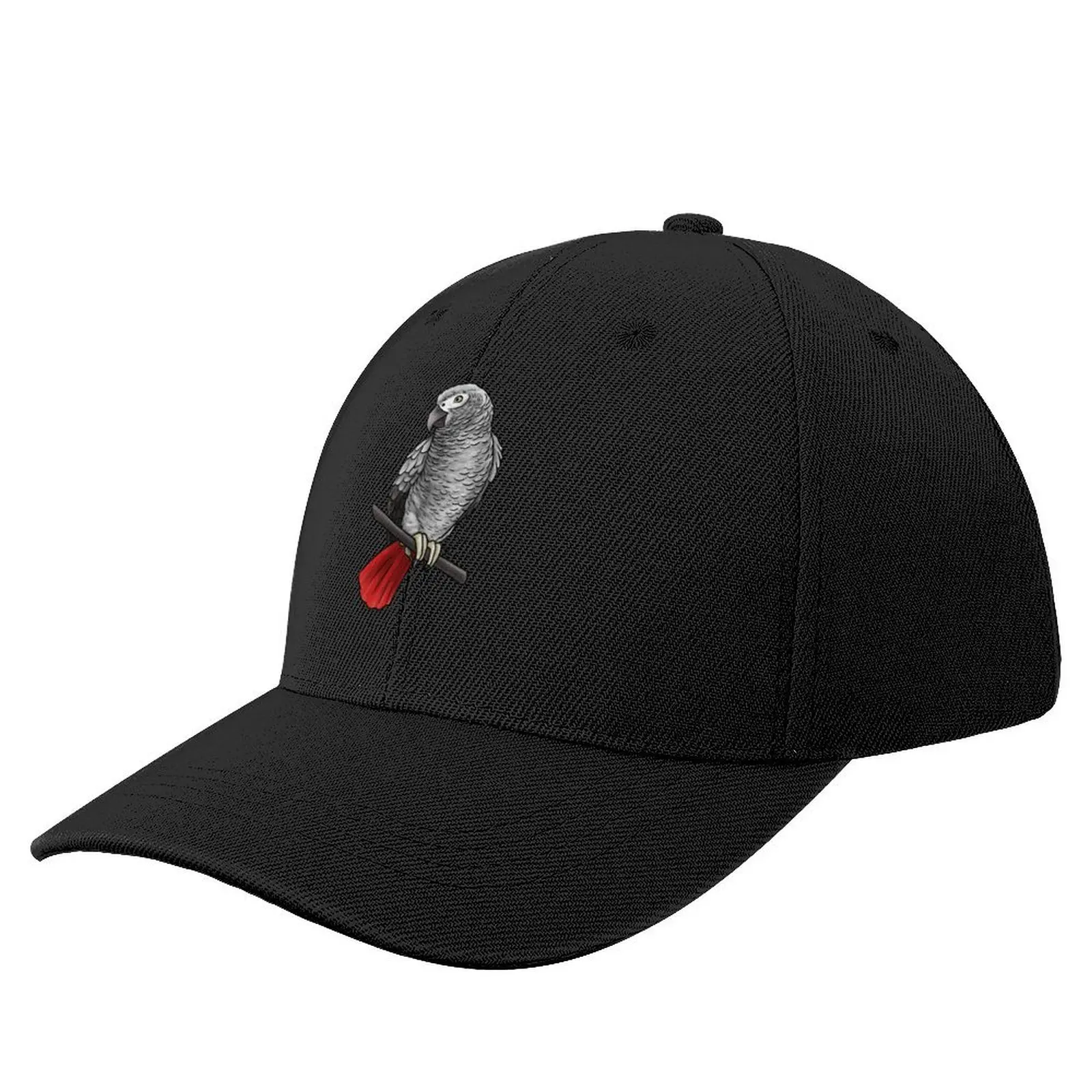 

African Grey Parrot Baseball Cap Hat Beach Rugby Designer Hat custom caps Designer Man Women's