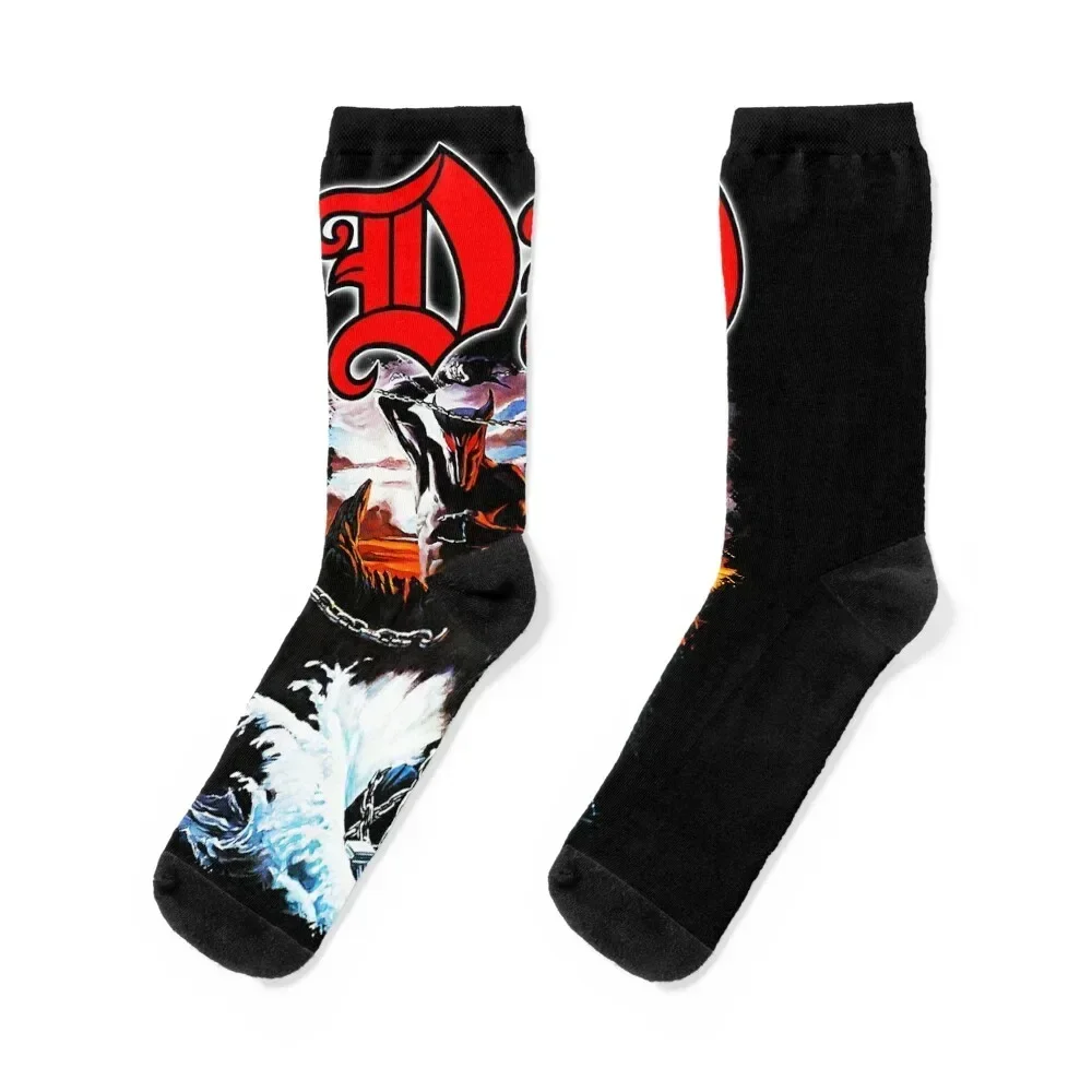 Dio Genre rock Socks funny gift christmass gift christmas gifts Male Socks Women's