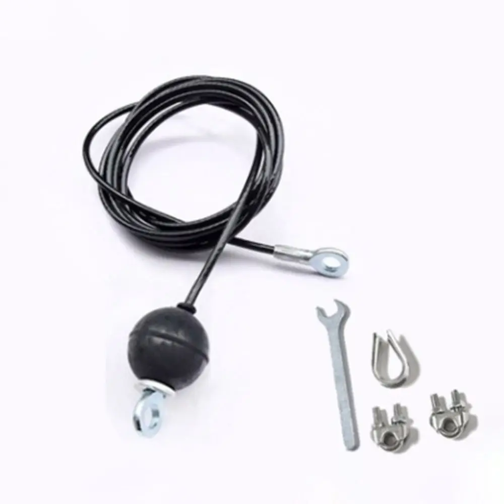 

Adjustable Fitness Machine Replacement Cable 1.4/1.8/2/2.5M DIY Gym Steel Wire Rope High Load Bearing Heavy Duty Pulley Cable