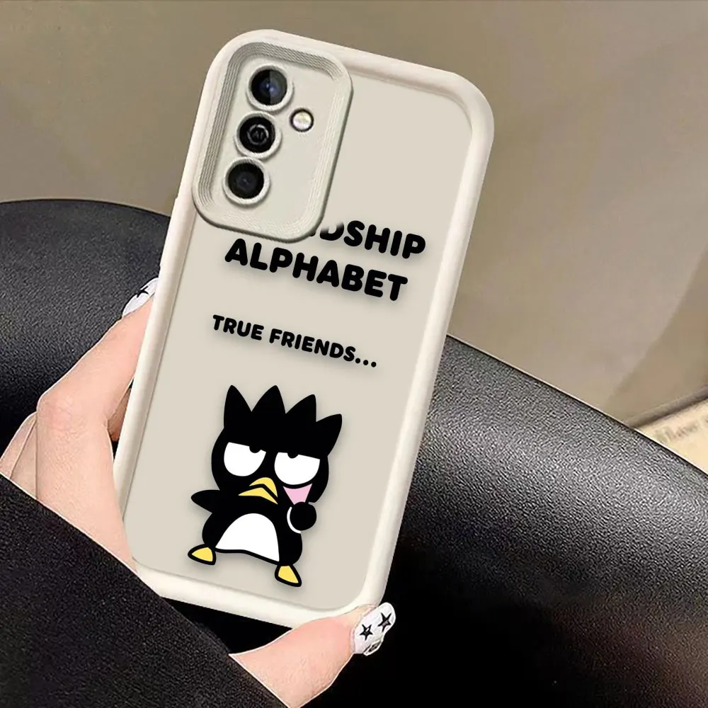 Cute Bad B-Badtz M-Maru Phone Case For Samsung A13 A14 A15 A16 A17 A22 A23 A24 A25 A32 A33 A35 A51 A52 A53 A54 A55 A71 A73 Cover