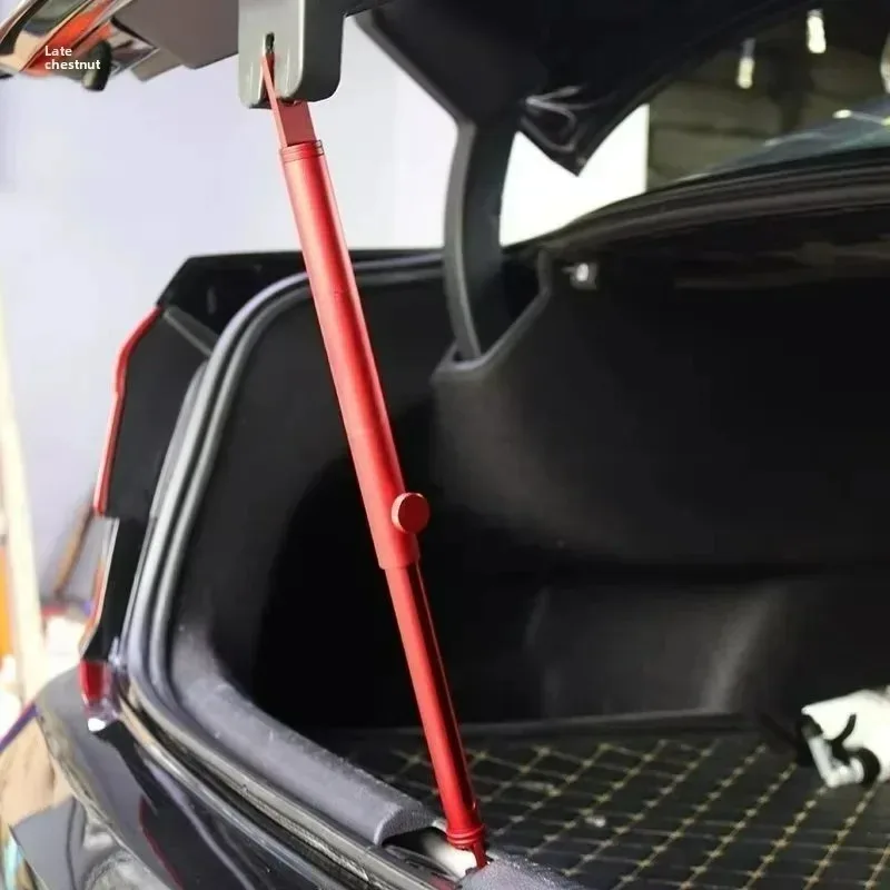 Für einziehbare, verstellbare Stützstange, Türreparatur-Befestigungswerkzeug, Aluminiummaterial, nicht dem, Autohalterung, 31–46 cm