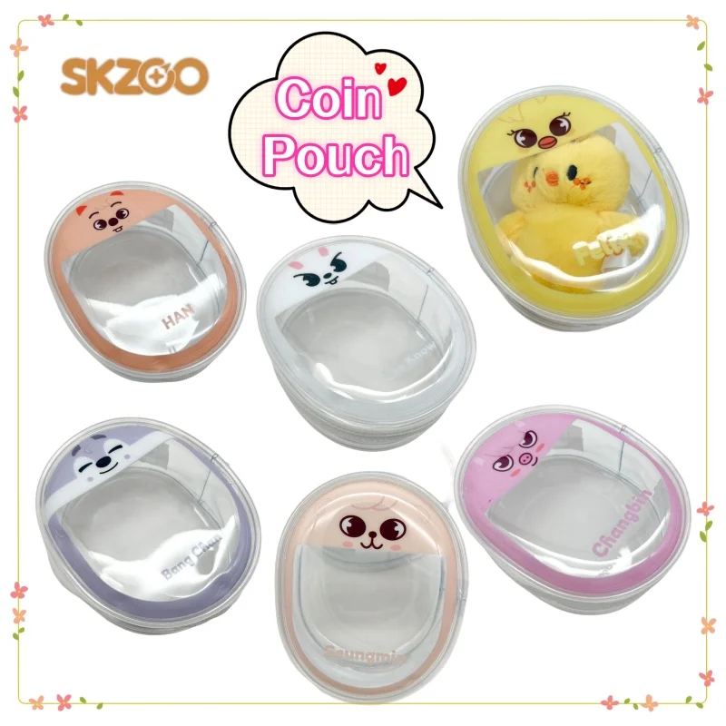 

Новая дорожная сумка SKZOO с молнией, креативная, простая, мультяшная, милая, для хранения мелочей, подарок на день рождения для мальчиков и девочек