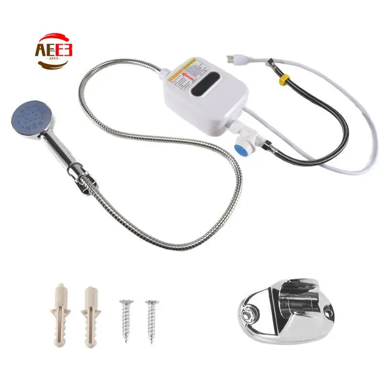 

AEE3-Electric Thankless Instant Hot Water Heater 3 Seconds Instant Heating 3500W White US Plug 110V