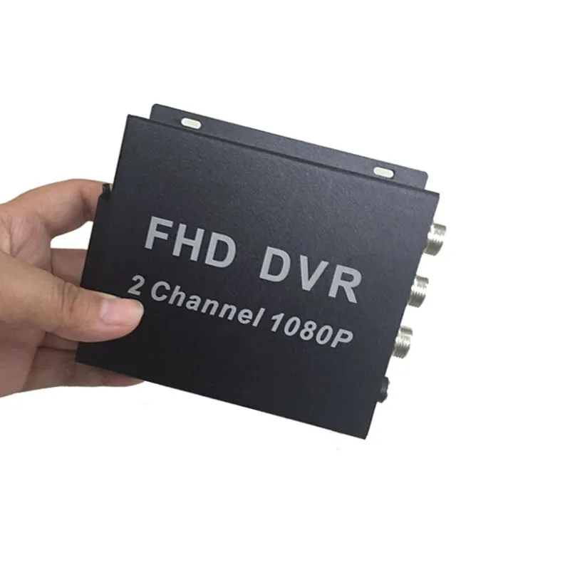 2CH DVR 1080P SD MDVR motion detection DVR support 128GB SD card