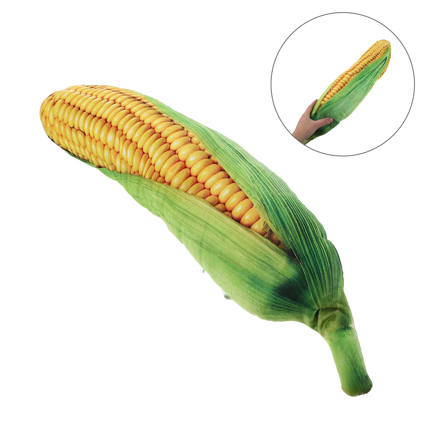 

Подушка в форме кукурузы 27.6: Мягкая декоративная подушка-имитация овоща для дома, кровати, дивана, в виде искусственной кукурузы