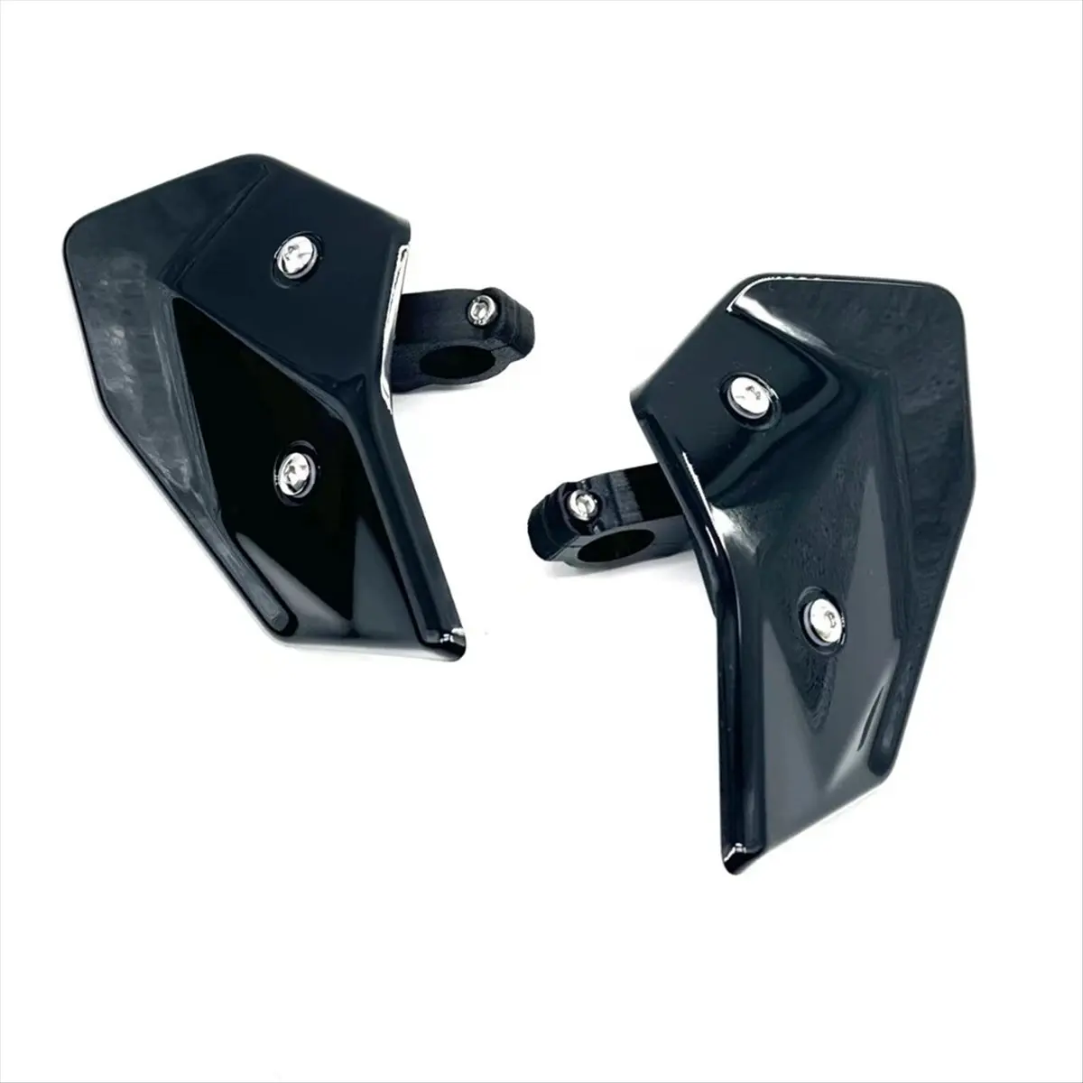 #90P Motorcycle Fairing Side Wing Deflector Windshield for Moto B,For Moto Guzzi V85TT,(plastic)