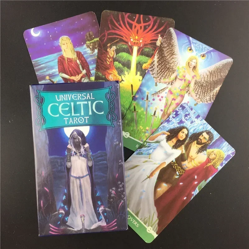 Universal Celtic Tarot Full English Guidance Divination Fate Oracle Card For Family Party Deck Board Game Card