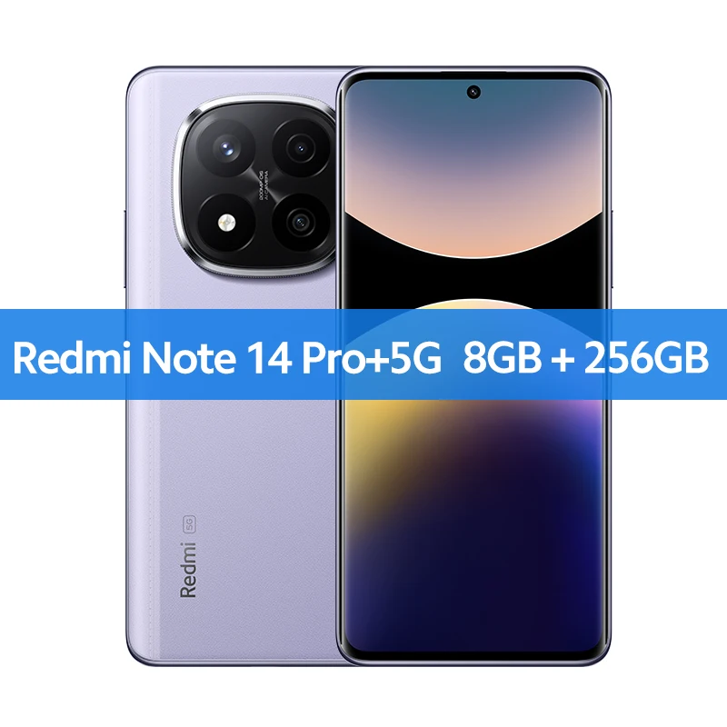 Смартфон Xiaomi Redmi Note 14 Pro Plus 5G, 200 МП, Snapdragon 7s Gen 3, AMOLED, 120W — фото товара