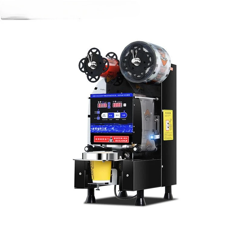 

Fully Automatic Electric Heat Sealing Machine for Food Packing Easy-to-Operate Intelligent Drink Cup Packaging Production