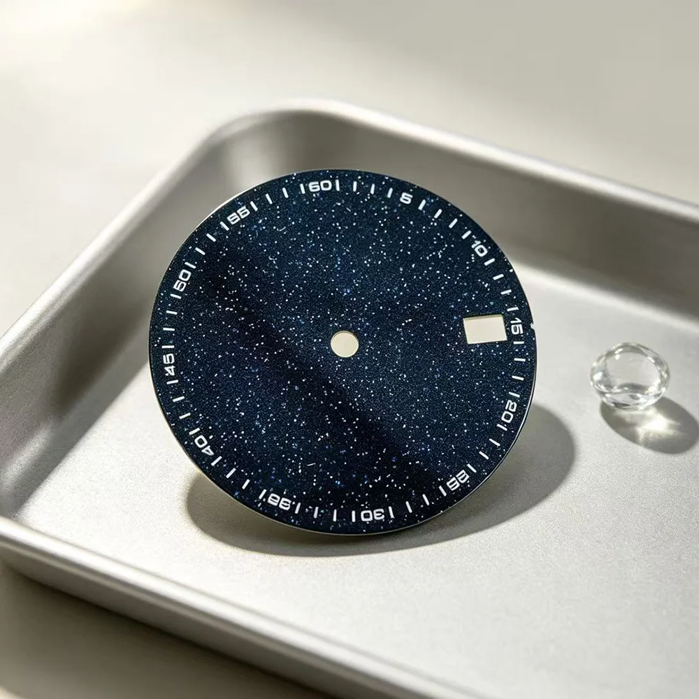 Starry Sky Dial Luxury Men's Watch Dial 28.5mm/31mm/35mm Dial Watch Parts Replacement Accessories NH35 Watch Dial