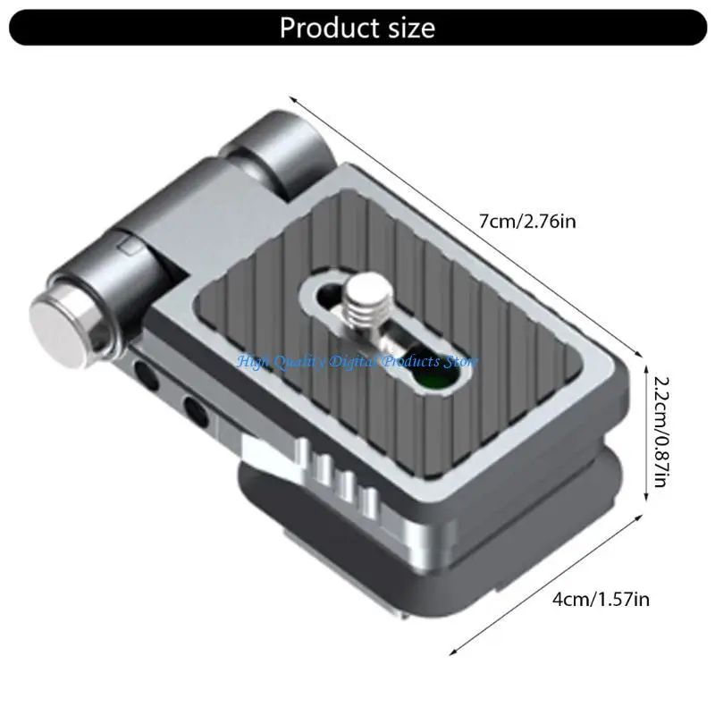 U2JE 접이식 카메라 L 브래킷 Quick Releases Plate Plate ARCA가 안정제 삼각대 imbals 수평 샷
