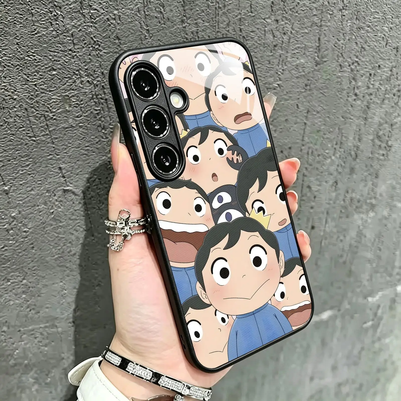 anime R-RankingS Of K-Kings Phone Case For Samsung Galaxy A57 A56 A37 A27 A17 A36 A26 A55 A35 Tempered Glass Phone Case