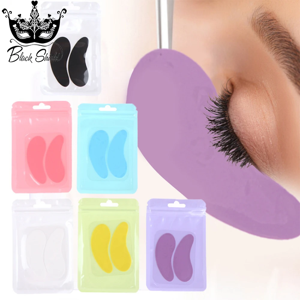 Cuscinetti per gli occhi in Silicone riutilizzabili strisce morbide e leggere Lash Lift Extension ciglia Patch idrogel sotto gli strumenti per il trucco della toppa in Gel per gli occhi