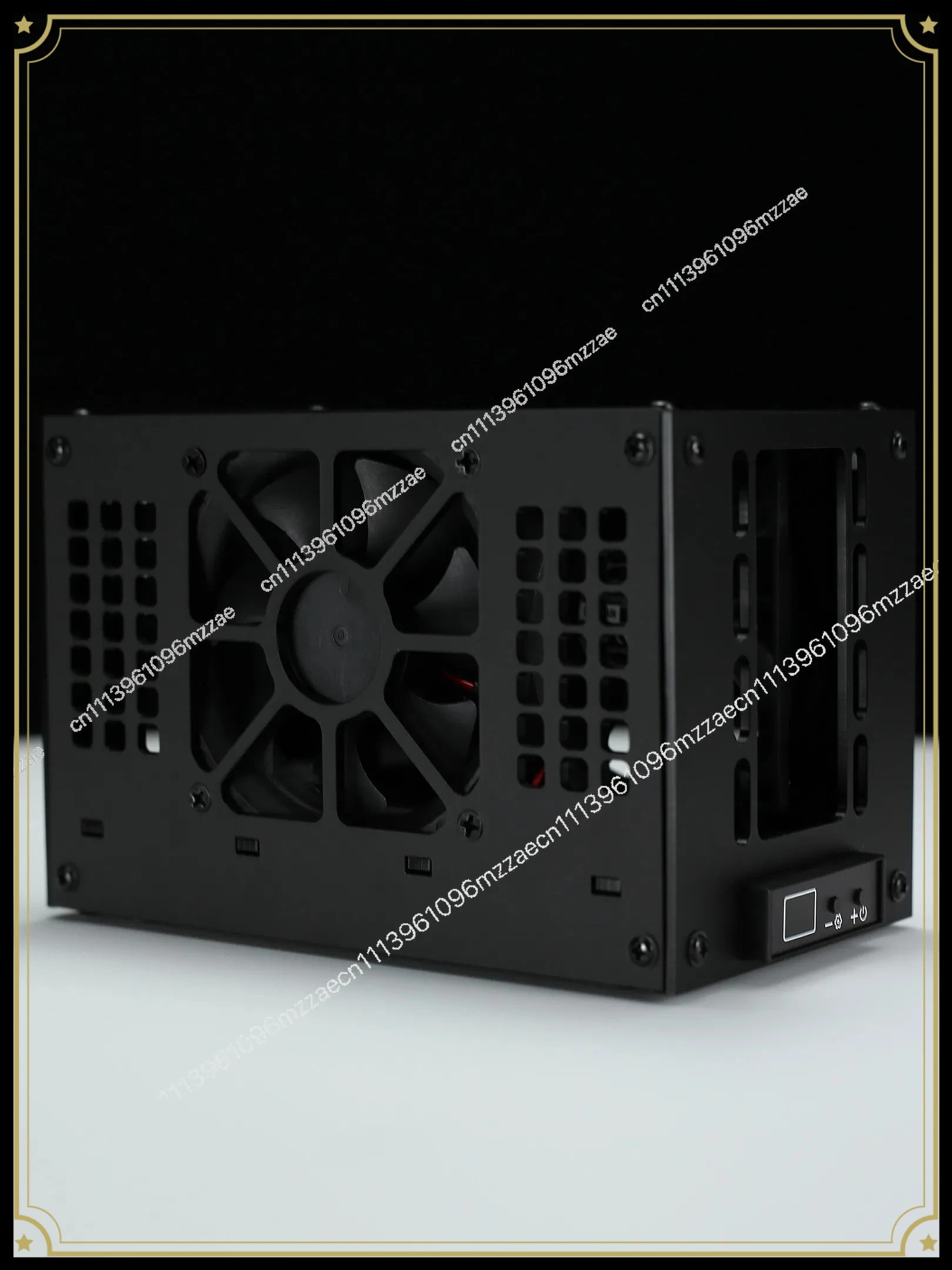 R86S Router Radiator Three Fan for N305 N100 Optical Port Soft Routing Automatic Temperature Control Speed Regulation