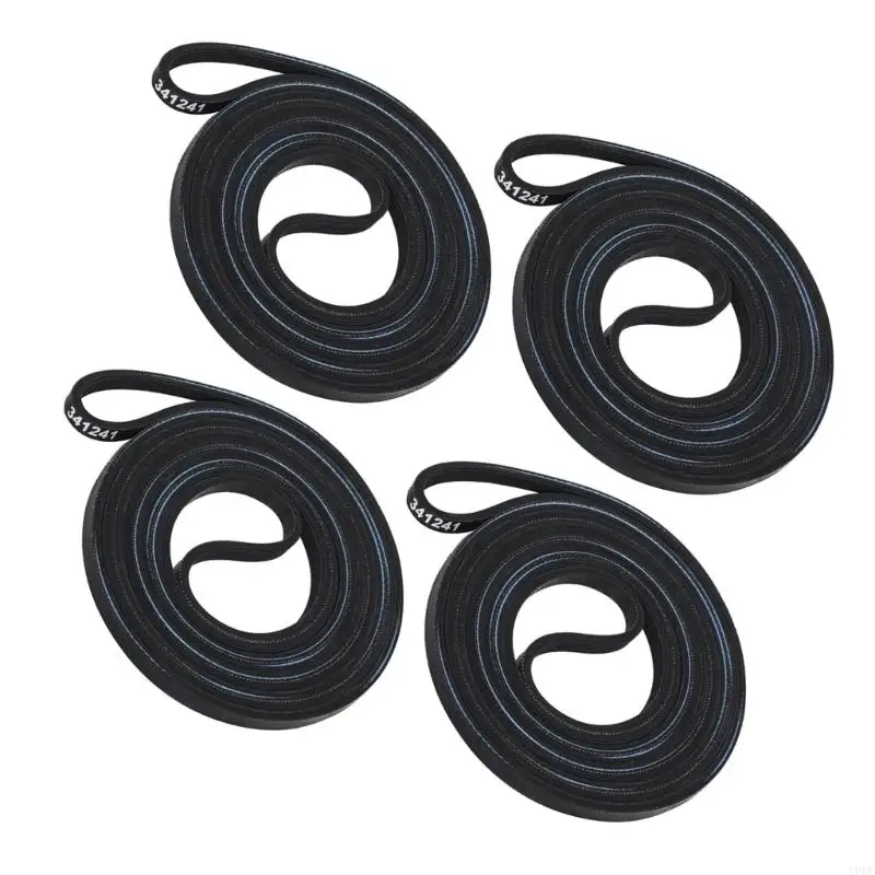   Professional Dryer Drum Replacement Belt Rubber Texture Extended Service Life