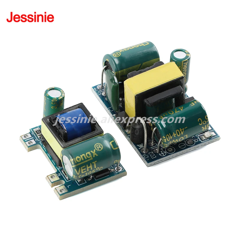 2pcs/1pc 220V to 5V/12V 300mA 400mA 700mA 3.5W/4.8W Precision Isolation Switch Power Module AC-DC Step-Down Voltage Regulator