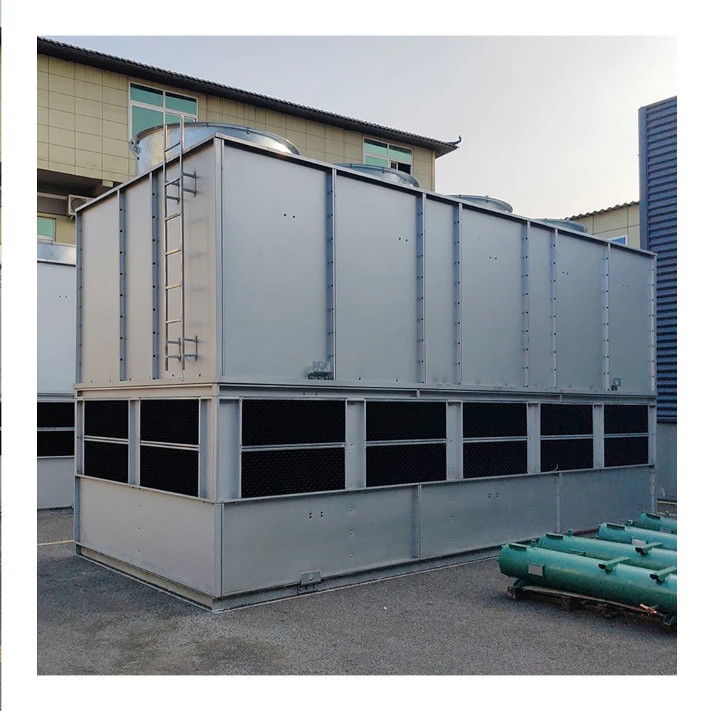 مكثف من الفولاذ المقاوم للصدأ بشهادة UL مع محرك ومحرك للتخزين البارد المجلفن للمستودعات #2