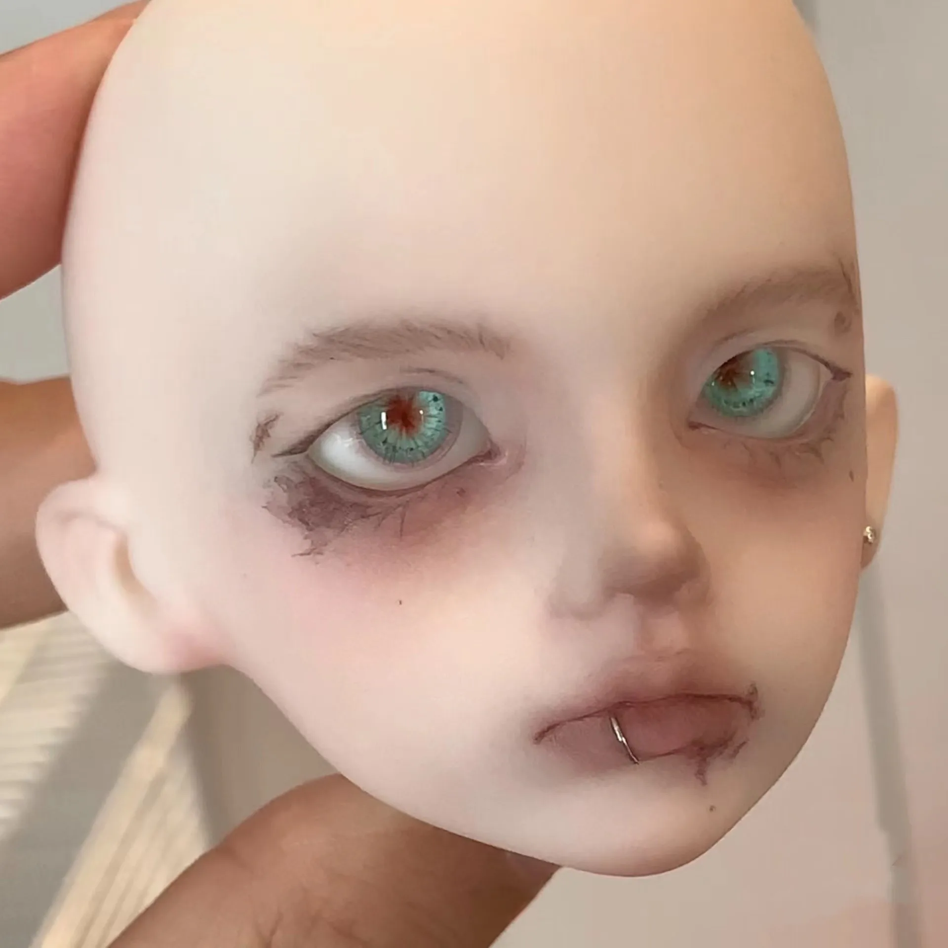 1/3 1/4 1/6 BJD Doll Eyes globo ocular verde claro 1 par