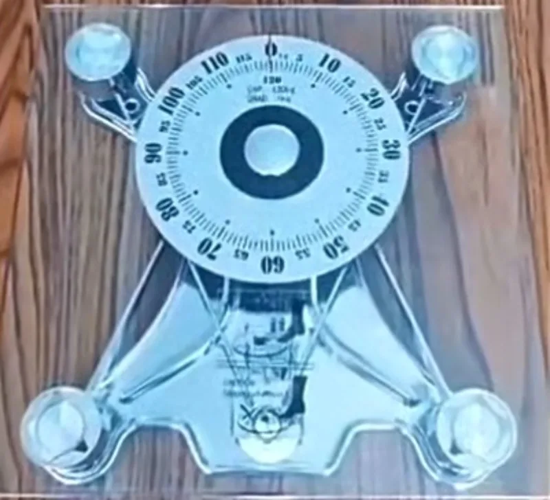 mechanical-bathroom-scale-with-stable-spring-structure-battery-free-body-weight-scale