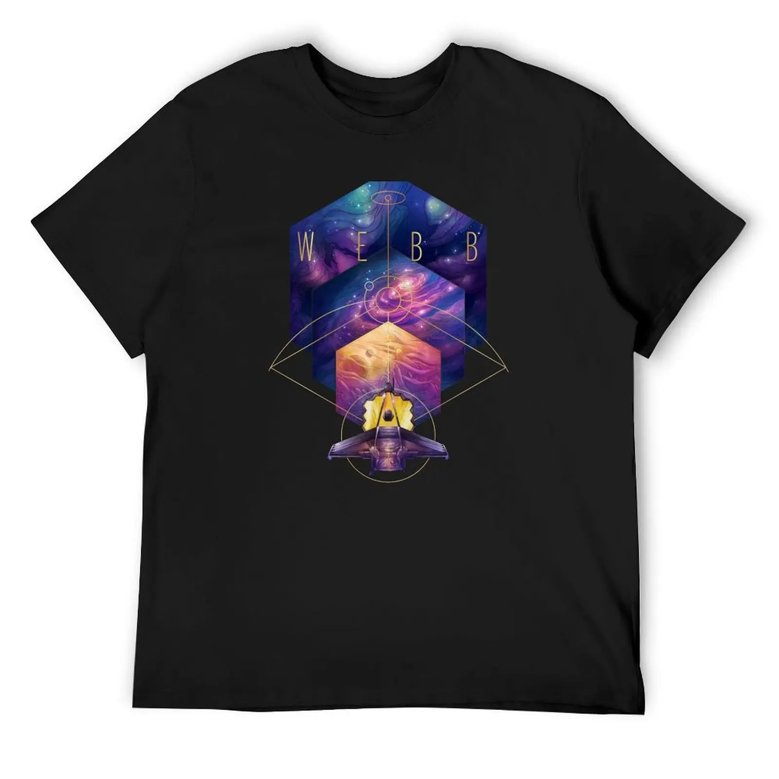 

James Webb Space Telescope WEBB Artwork T-Shirt cute clothes anime tshirt Aesthetic clothing mens graphic t-shirts anime