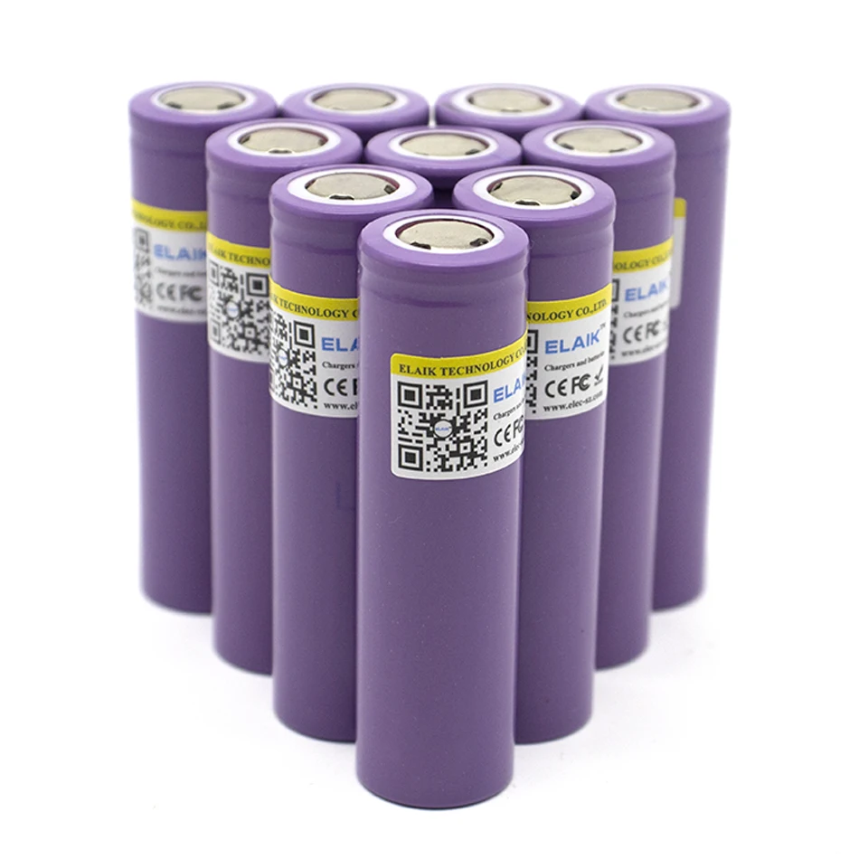 10PCS 3.7V 1000mAh 18650 energy storage battery pack Rechargeable lithium battery performance can be applied to a wide range