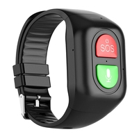 1 PCS Elderly Smart Watch 4G SOS Anti-Wandering Tracker Sports Bracelet Heart Rate Blood Monitor Emergency Alarm GPS Tracking