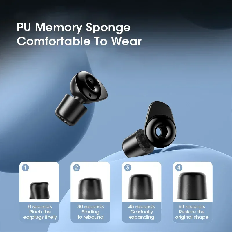 

Anti-noise Earplugs Motorcycle Noise Reduction Earplugs Sleep Soundproof Earplugs Noise Insulation Earplug Silicone Ear Plug