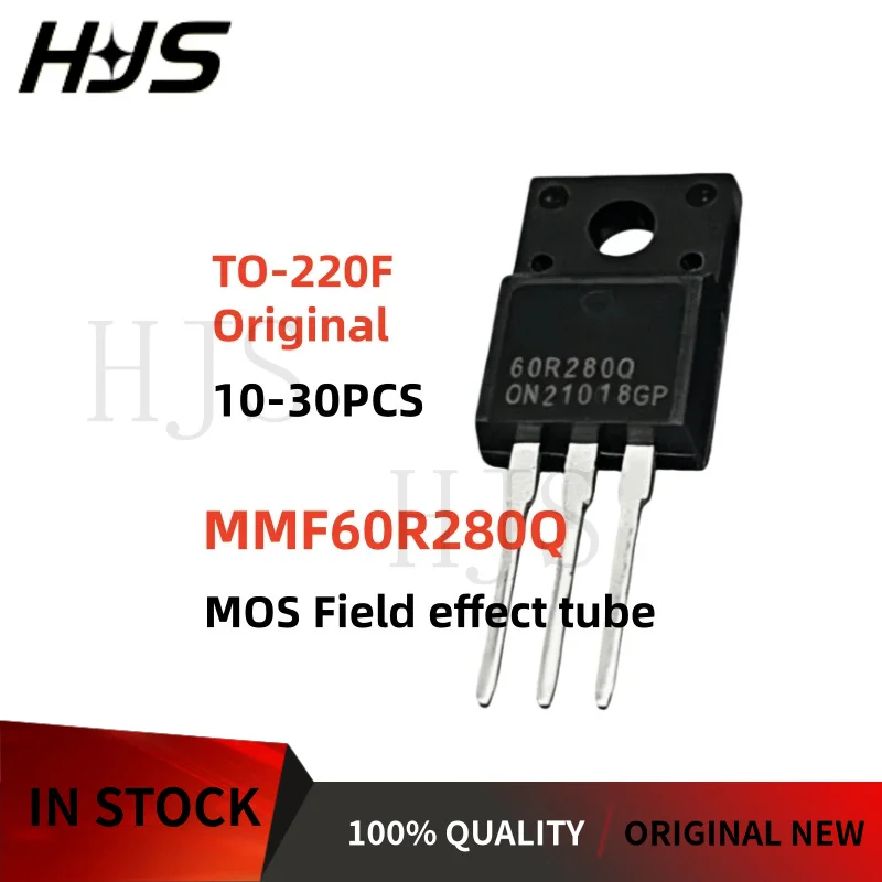 10~30pcs-mmf60r280q-60r280q-13a-650v-to-220f-mosfet-original-importado-tubo-de-efeito-de-campo-novo