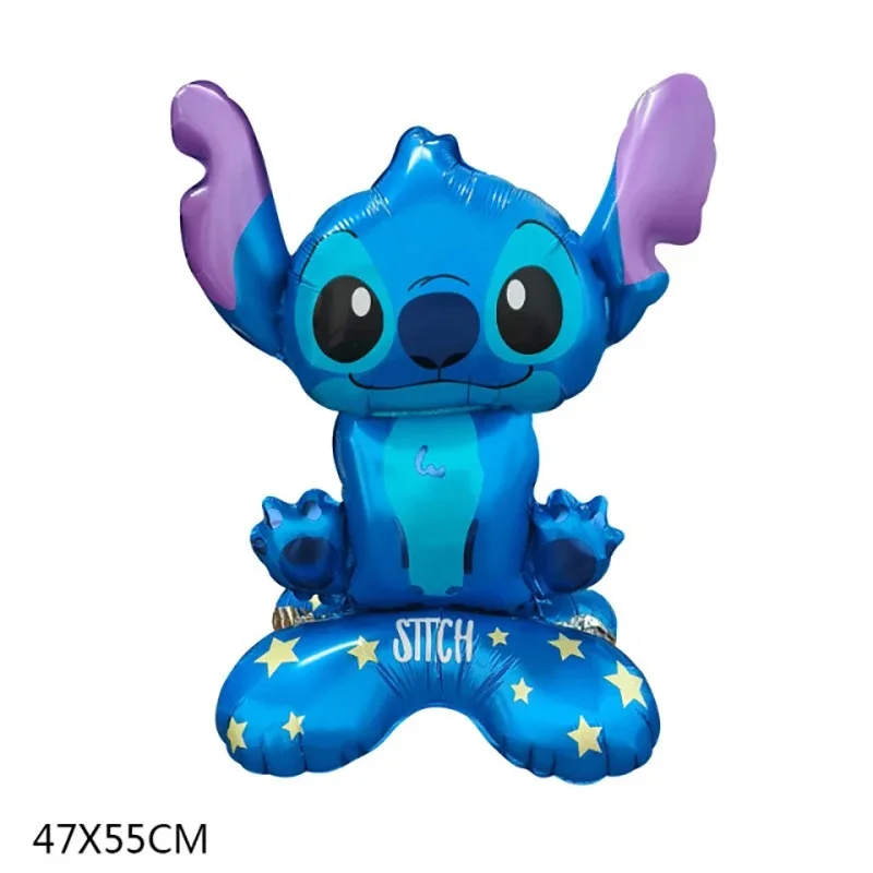 5/3/1pcs Disney Animation Stitch Interstellar Baby Stitch Angel Aluminum Film Balloon Children's Cartoon Birthday Decora Balloon