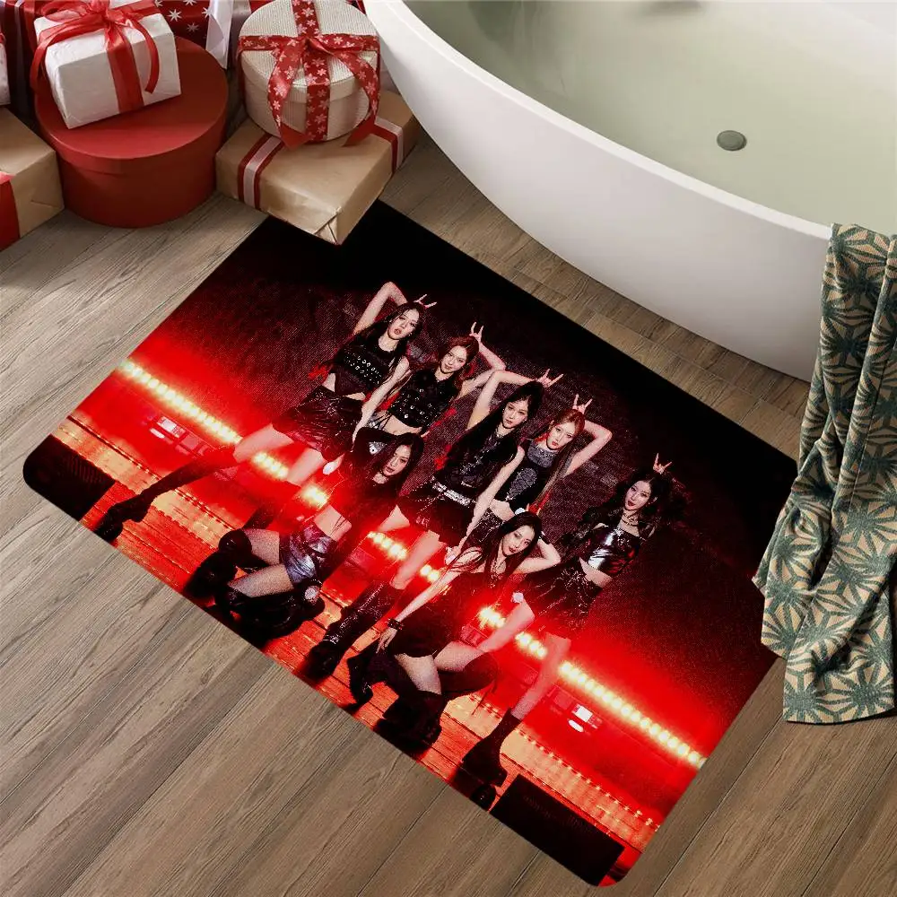 Kpop Group B-Baby M-Monster Hallway Carpet Washable Non-Slip Living Room Sofa Chairs Area Mat Kitchen Doormat Area Rug