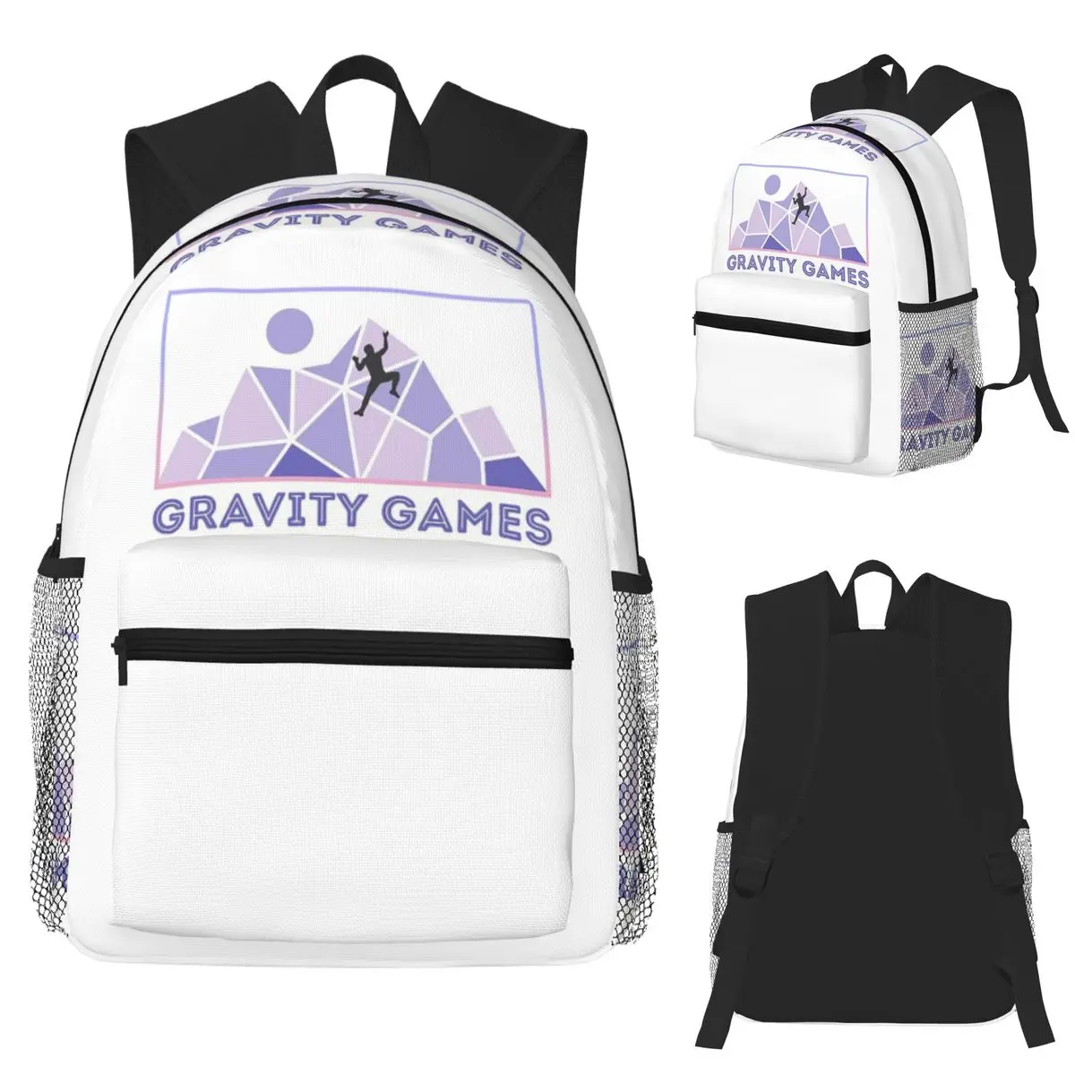 

Gravity Games Student Backpack School Bag Hiking Travel Daypack for Boys Girls Fashion Bookbag Shoulder Bags