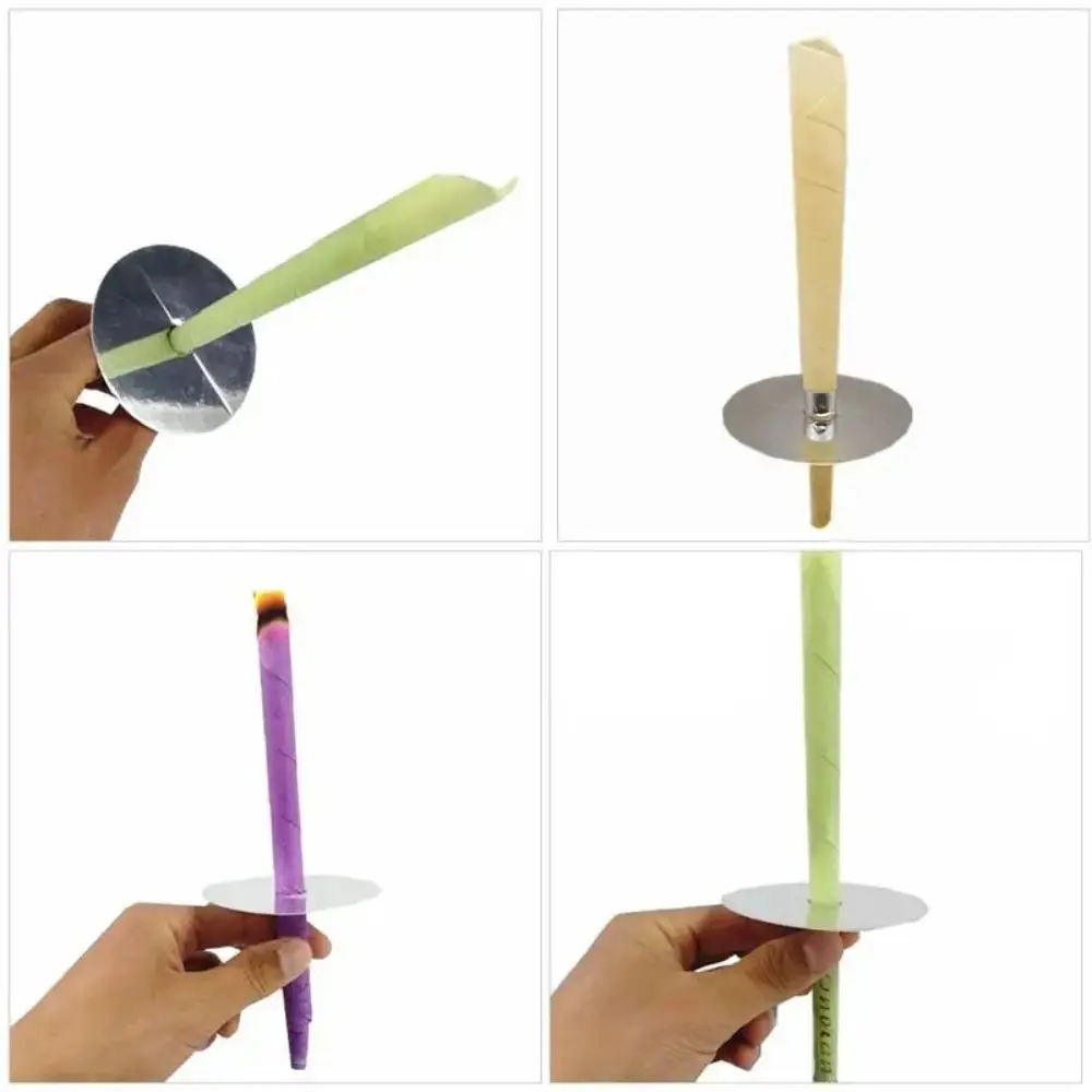 50Pcs Dust-proof Candle Drip Protectors Serviceable Practical Devotional Candles Holder Discs Convenient Candle Protective Plate