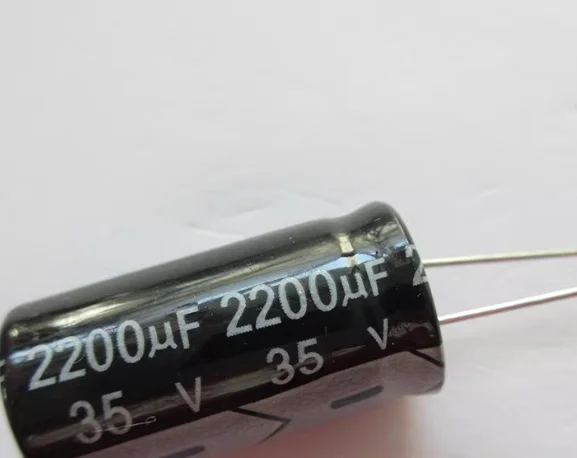35v 2200uf 2200uf 35v New aluminum electrolytic capacitor Specifications: 13*25 16*25