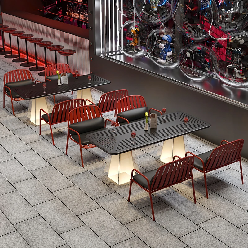 

Bar Outdoor Garden Furniture Sets Tables Chairs Courtyard Open-air Garden Furniture Sets Balcony Leisure Conjunto Home Furniture