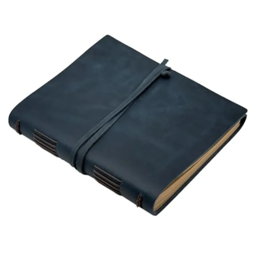 

Large Notebook Journal - Genuine Leather Journals for Writing A4 Size Diary 8x10 Inch Notepad For Women and Man Gifts Work Trav