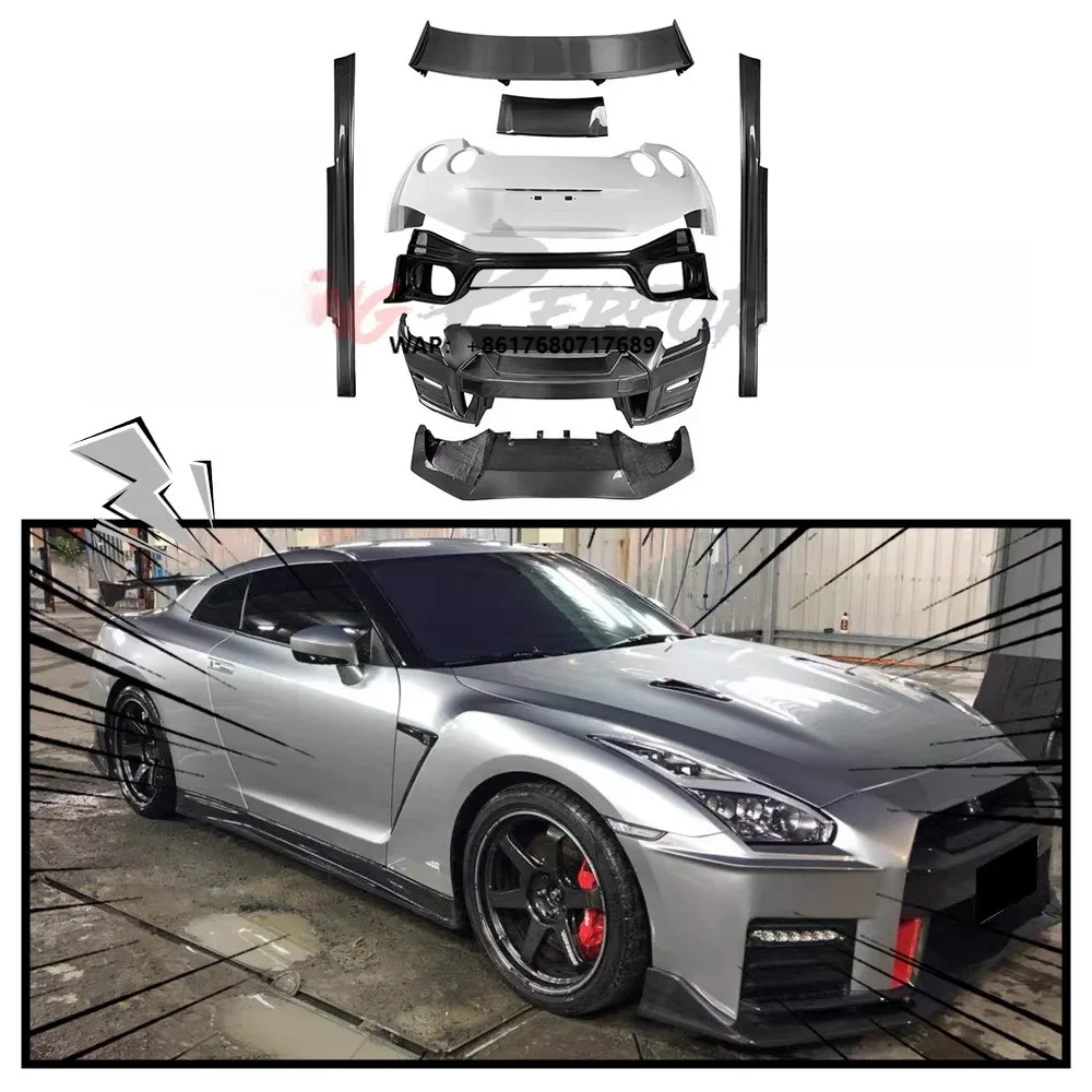 R35 Nismo Style Partial Carbon Fiber Body Kit for R35 GTR 2008-2016