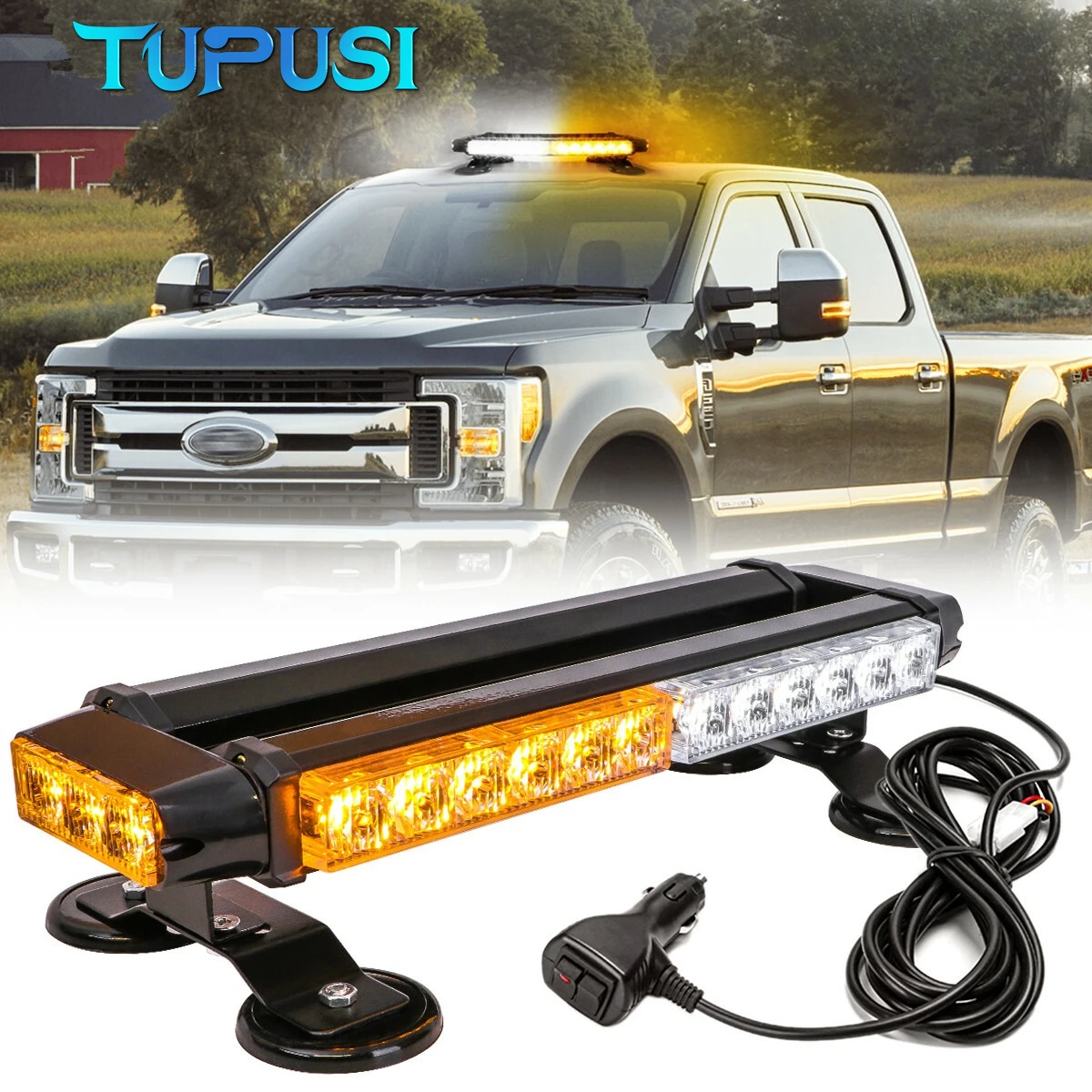 

Светодиодный аварийный стробоскоп на крыше, сигнальная лампа, светофор, янтарно-белый