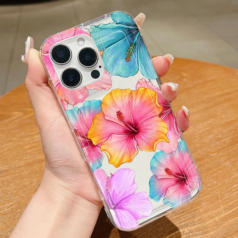 Blue And Purple Floral Design Transparent Phone Case For iPhone 16 17 Pro Max Air XS X XR 15 14 13 12 11 7 8 Plus SE2 16E Cover - AliExpress 202192403 Blue And Purple Floral Design Transparent Phone Case For iPhone 16 17 Pro Max Air XS X XR 15 14 13 12 11 7 8 Plus SE2 16E Cover - AliExpress 202192403