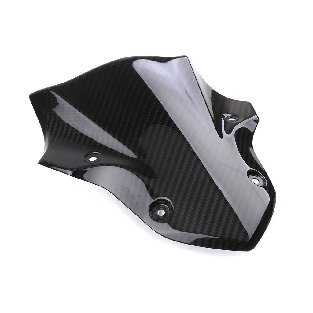 

Suitable for Kawasaki Kawasaki Z900 Motorcycle Modified Carbon Fiber Windshield Front Windshield Panel 17-19