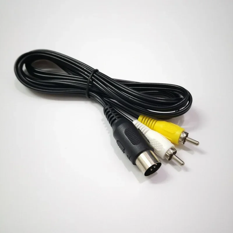 Cable de Audio y vídeo AV de alta calidad para SEGA Mega Drive 1, Cable RCA para Genesis 1