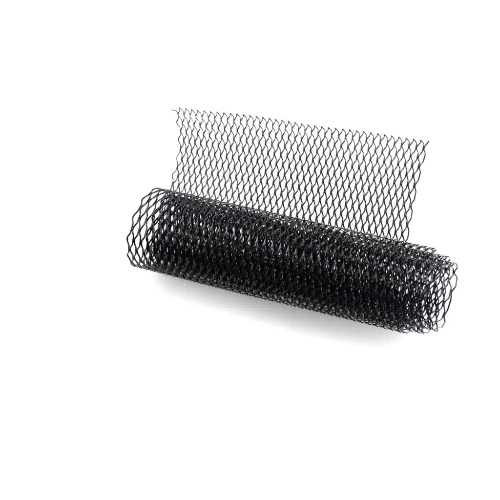 Universal Aluminum Alloy Car Auto Racing Grill Mesh Automotive Grille Car Front Bumper Mesh Centre Grill Seagull Hole Black DIY