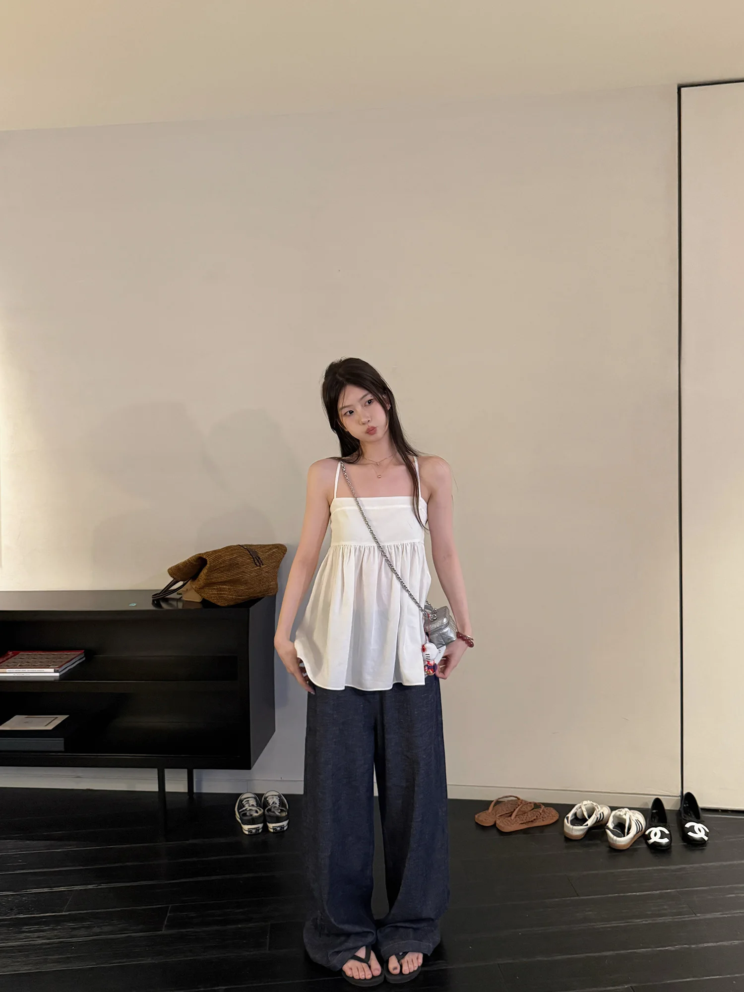 

Льняной топ-жилет для женщин: легкий, дышащий, повседневный, модный, для лета