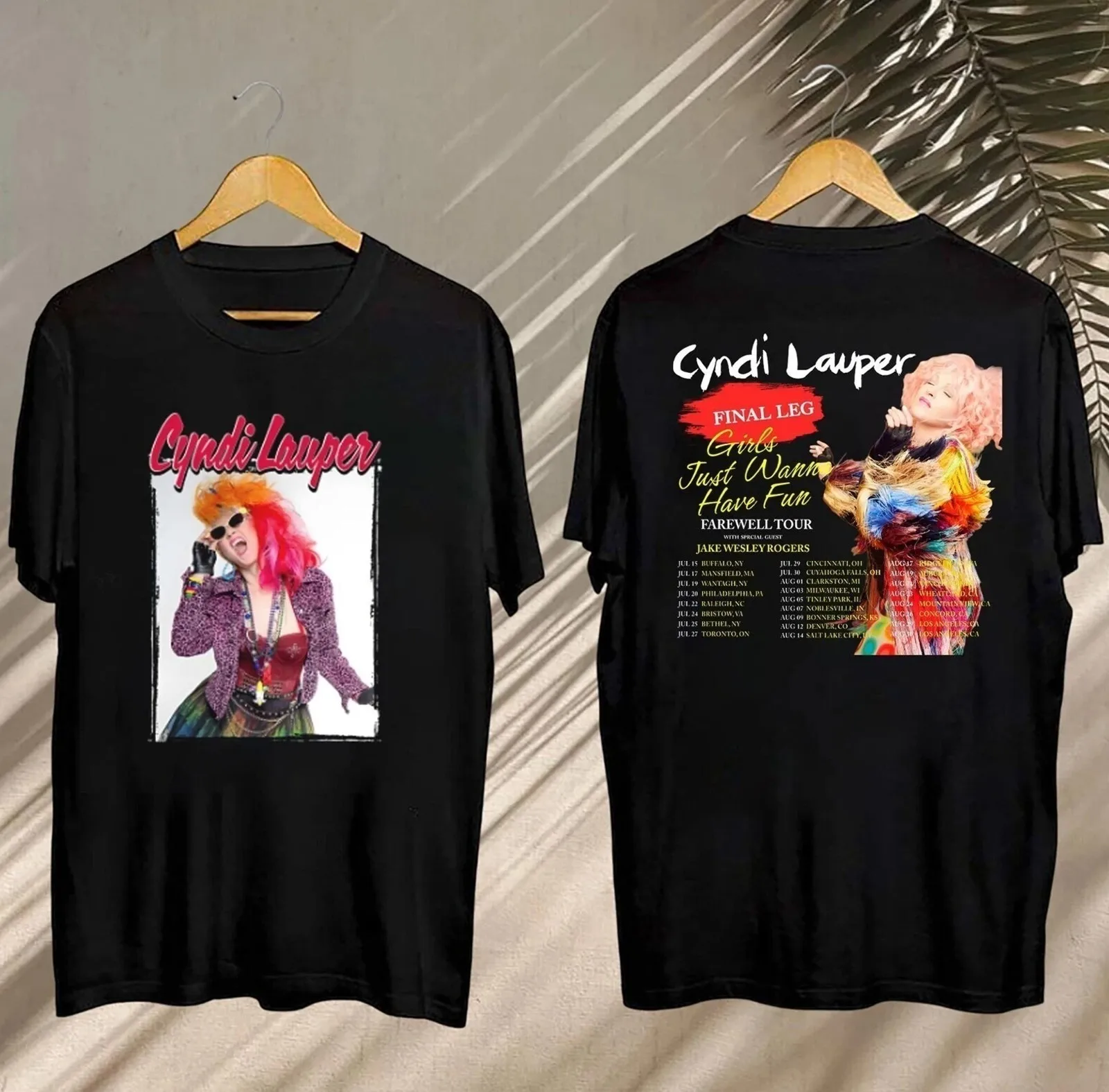 تي شيرت Cyndi Lauper Girl Just Wanna Have Fun Farewell Tour 2025