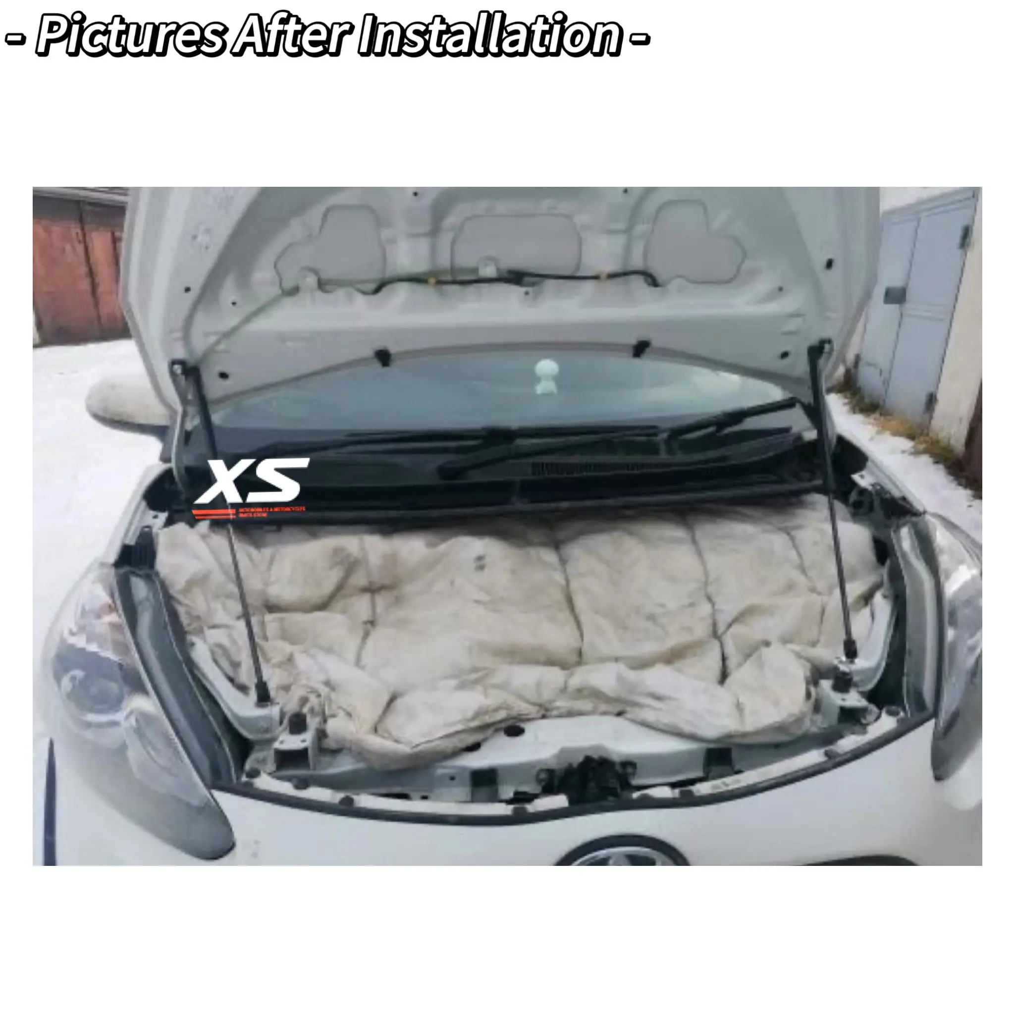 Hood Shock Struts For Toyota Sienta XP170 2015-2022 Front Bonnet Gas Struts Shock Damper Lift Supports Absorber Prop Rod Springs