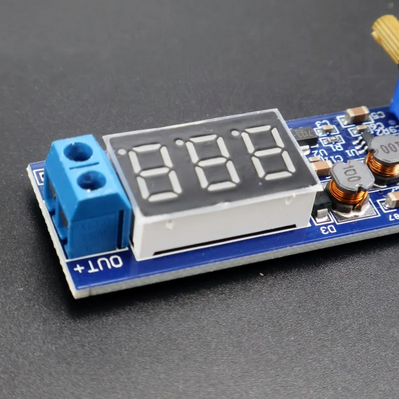DC-DC USB step-up/step-down power supply voltage regulator module 5V to 3.3V 9V 12V 24V converter output DC 1.2V-24V