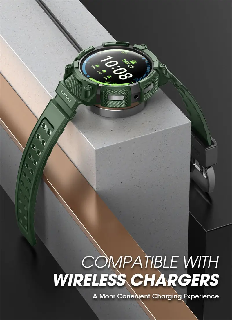 For Samsung Galaxy Watch 5 Pro Case 45mm (2022) SUPCASE UB Pro Robuste Schutzhülle mit Strap Bands Für galaxy Uhr 5 Pro – Detail 14